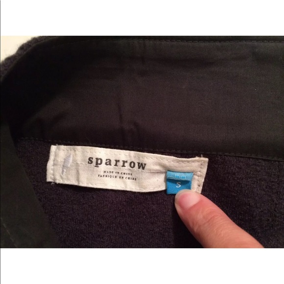 Anthropologie SPARROW Wrap & Snap Skirt Dark Green Wool Winter Knit A-Line - Picture 7 of 8